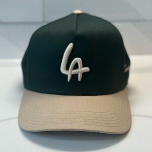 Lalaland Cafe Dark Green LA trucker hat